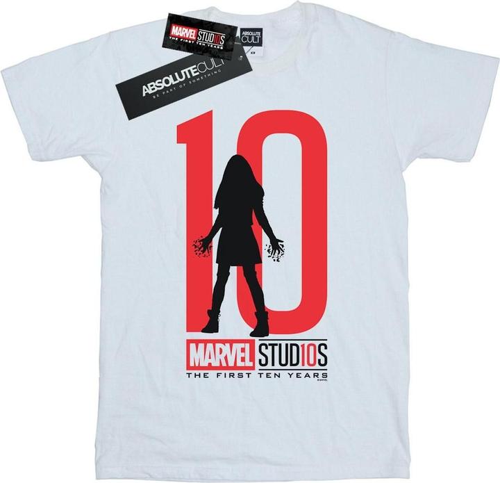 Actual product image Marvel Mens 10 Years Scarlet Witch T-Shirt (3XL)