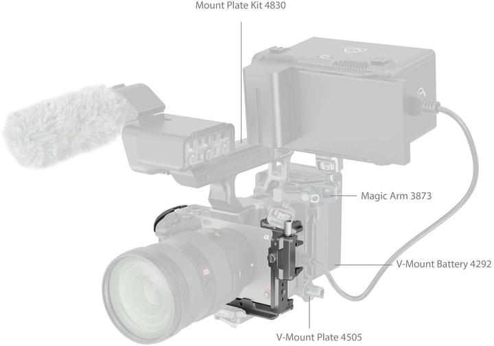 Immagine prodotto SmallRig Kit gabbia a sgancio rapido HawkLock (Gabbietta)