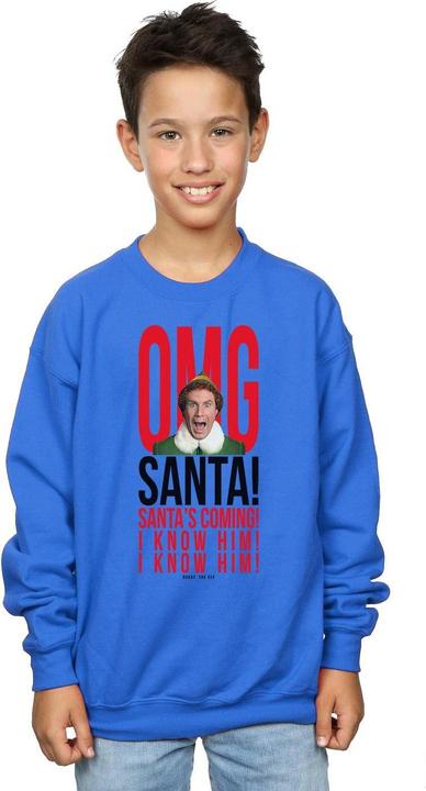 Image du produit Elf - Sweat OMG SANTA KNOW HIM - Garçon (116)