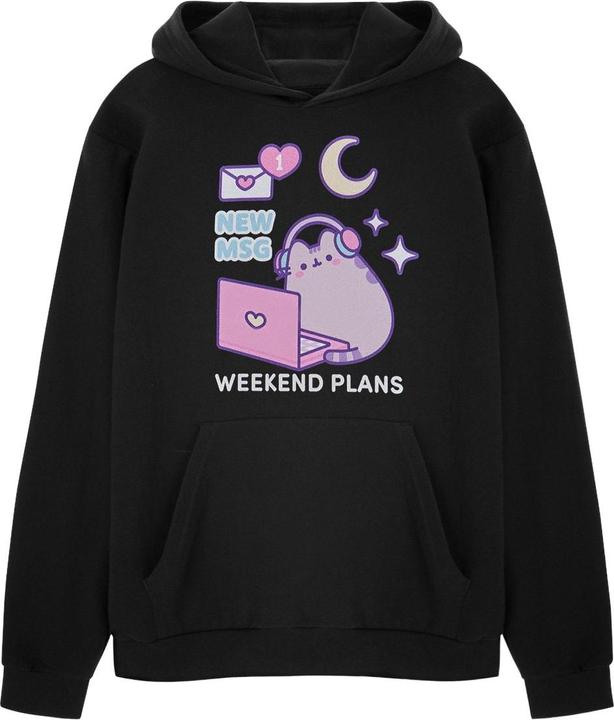 Actual product image Pusheen Womens/Ladies New Msg Hoodie (XL)