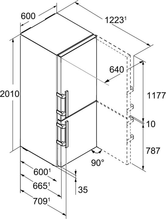 Actual product image Liebherr CBNes 4898 (349 l)