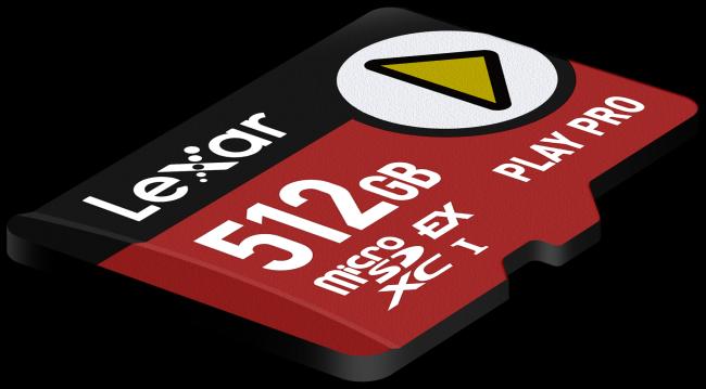 Produktbild Lexar MEMORY MICRO SDXC 512GB UHS-I/PLAY LMSXPS0512G-BNNNG (512 GB, microSDXC, U3, UHS-I)