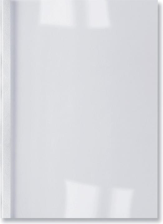 Produktbild GBC LeatherGrain Thermo-Bindemappen A4 100 Stk. - 6 mm, weiss