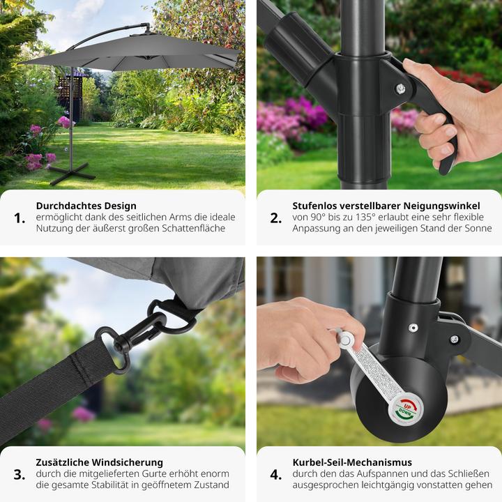 Actual product image tectake Apollon (2.50 m)
