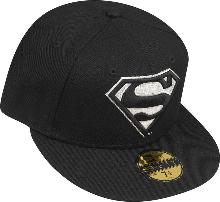 Image du produit New Era 59Fifty Fitted Cap - SUPERMAN noir / gris (7 1/4)