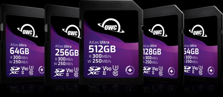 Actual product image OWC Atlas Ultra 128GB SDXC UHS-II V90 Media Card - Extended Capacity SD (SDXC) (128 GB, SDXC, U3, UHS-II)