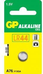 Productafbeelding GP Batteries Knoopcel alkaline (1 Pcs., LR44, 110 mAh)