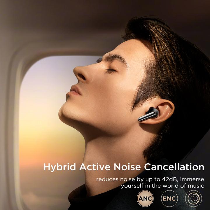 Produktbild Joyroom JR-FN1 Funpods Series Wireless Headphones (black) (ANC, 7 h, Kabellos)