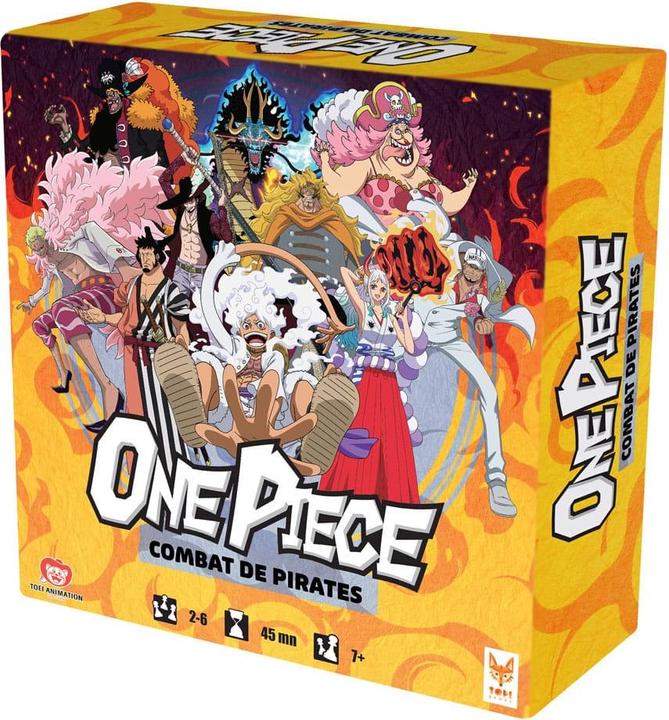 Topi games Gioco di carte di One Piece Battaglie di pirati *versione francese* (Francese)