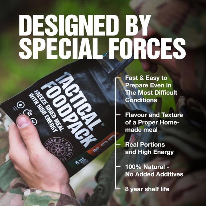 Produktbild Tactical Foodpack Buchweizen mit gebackener Pute (110 g)