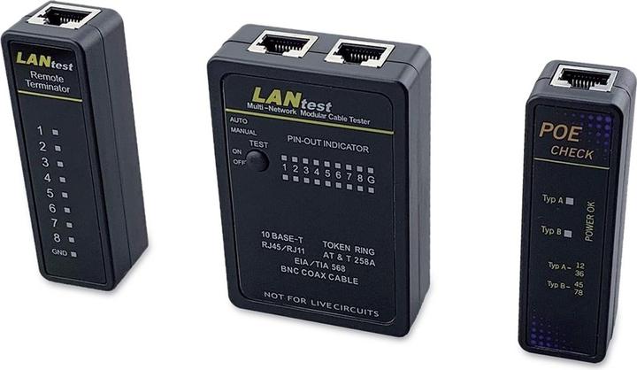 Immagine prodotto equip Tester per cavi di rete f. /RJ11/RJ12/BNC bw