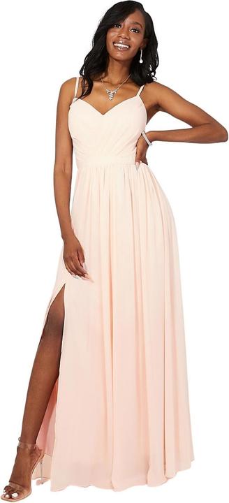 Krisp Maxikleid Eingehaltenes Vorderteil (S)