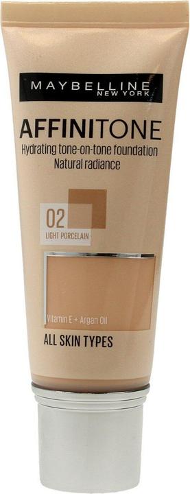 Image du produit Maybelline New York MAYBELLINE Affinitone podkład do twarzy 02 Light Porcelain 30ml (02 Light Porcelain)