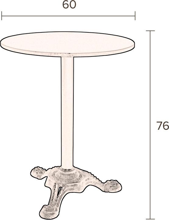 Produktbild Dutchbone Mezza (Ø 60 x 76 cm)