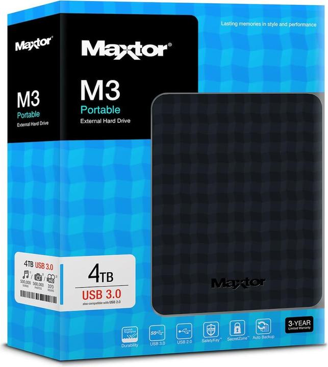 Produktbild Maxtor M3 Portable (4 TB)