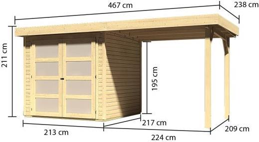 Produktbild Karibu Mühlendorf 2