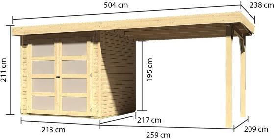 Actual product image Karibu Mill village 2