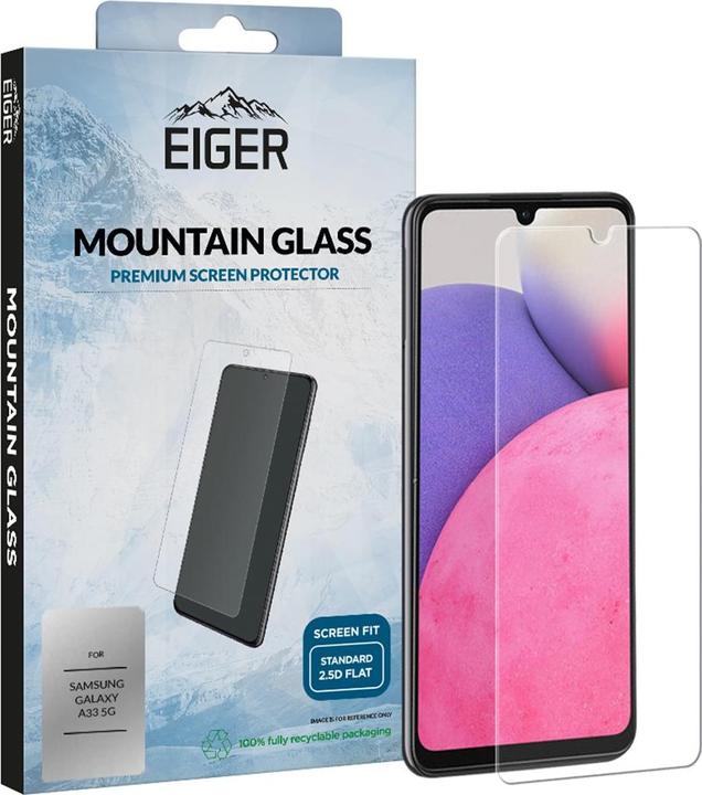 Immagine prodotto Eiger Mountain Glass Clear (1 Pezzo/i, Samsung Galaxy A33 5G)