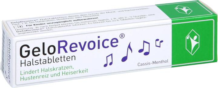 GeloRevoice pastiglie per la gola Cassis-Mentolo, 20 compresse (20 Pezzo/i)
