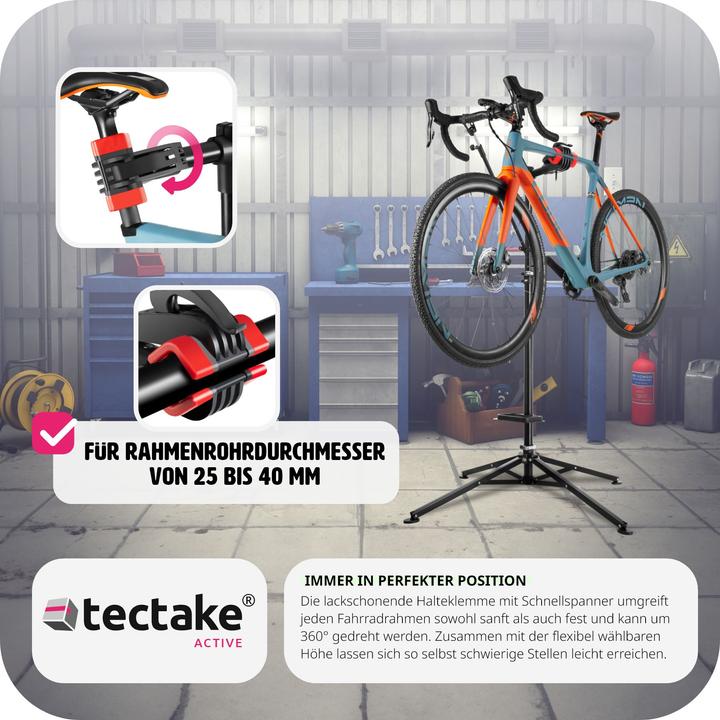 Immagine prodotto tectake Supporto di montaggio per biciclette