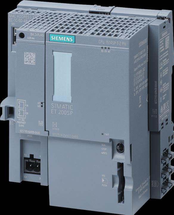 Image du produit Siemens SIMATIC DP6ES7510-1DK03-0AB0CPU 1510SP-1PN f.ET200SP 200KB+1MB données