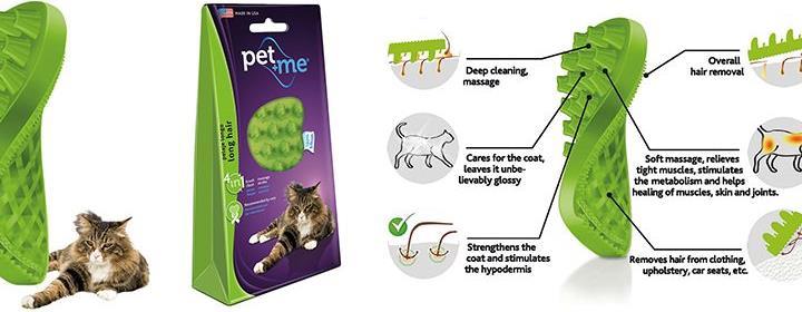 Produktbild Pet+Me Bürste (Hund, Katze)