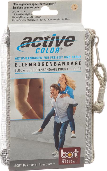 Bort Medical ActivColor Ellenboenbandae hautfarbi L (L)