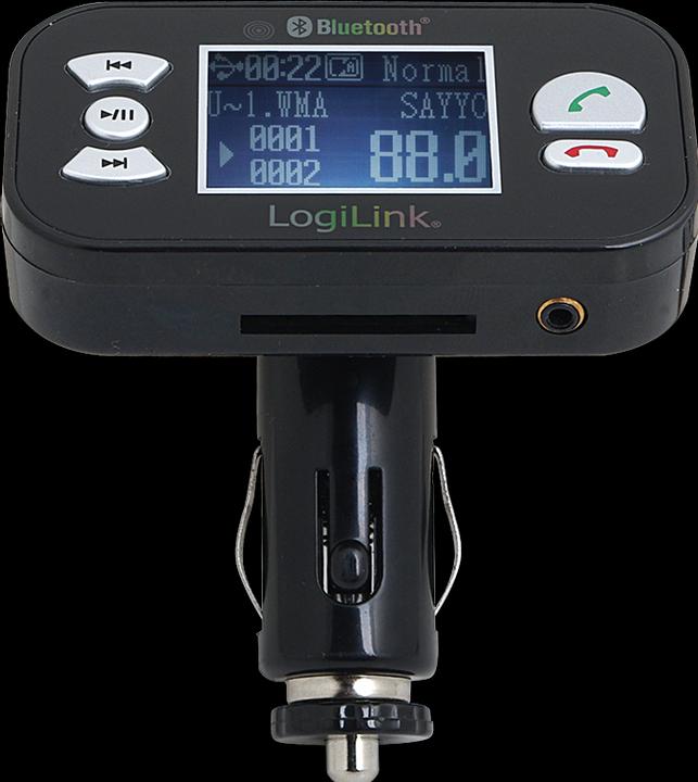 Actual product image LogiLink FM0002, FM transmitter with Bluetooth