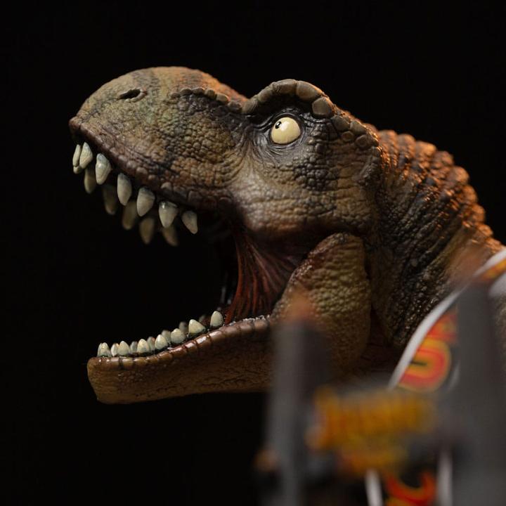 Immagine prodotto Iron Studios Jurassic Park Mini Co. Figura in PVC T-Rex Illusion Deluxe 15 cm