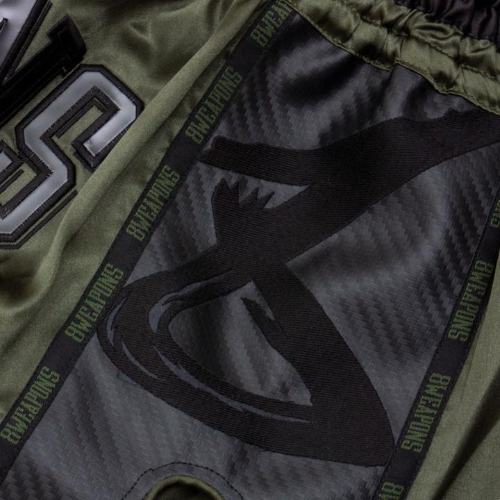 Produktbild 8Weapons 8 WEAPONS Muay Thai Shorts Carbon Underworld Olive (M)