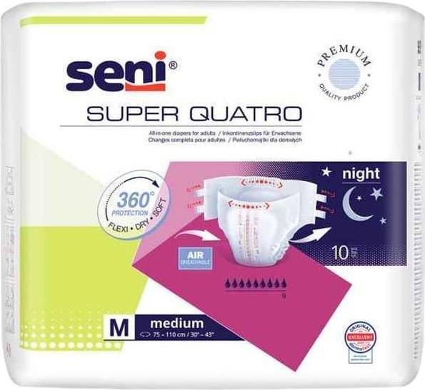 Produktbild Seni Quatro Windelhosen (10 x, M)