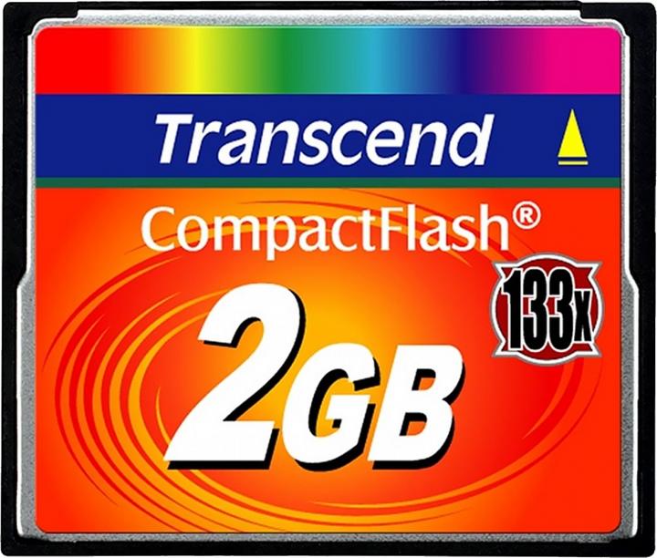 Image du produit Transcend Carte Compact Flash 2GB MLC (2 Go, CF)
