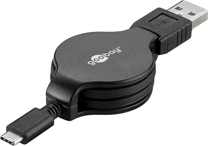 Produktbild Goobay USB 2.0 Kabel, ausziehbar (1 m, USB 2.0)