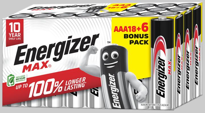 Actual product image Energizer Max (24 pcs., AAA)