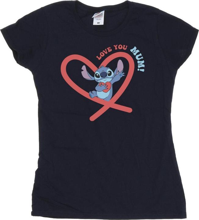 Produktbild Disney Lilo & Stitch Love You Mum TShirt (XXL)