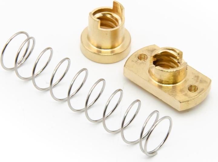 Actual product image Purecrea Anti-Backlash Nut T8 Trapezoid Pitch 8mm