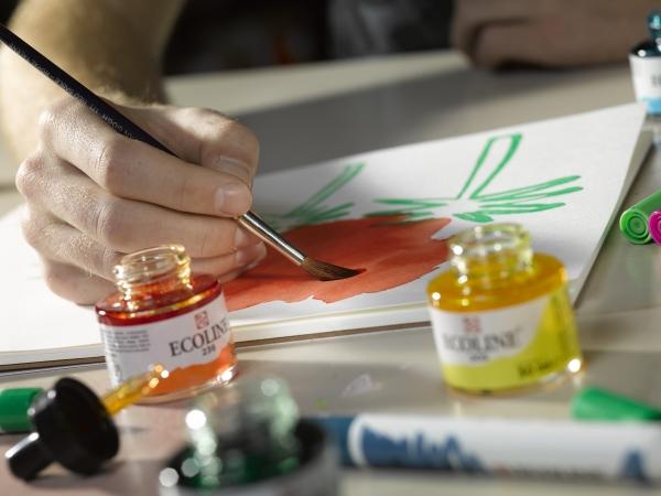 Actual product image Talens Paper Ecoline Mix (24 x 32 cm, Special ruling, Soft cover)