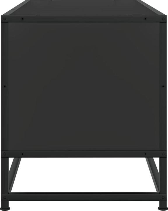 Actual product image VidaXL TV cabinet Lowboard TV cabinet TV table Wood-based material Metal (80 x 34.5 x 40 cm)