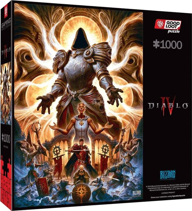 Good Loot Gaming Puzzle: Diablo IV Inarius The Father - 1000 (1000 pieces)