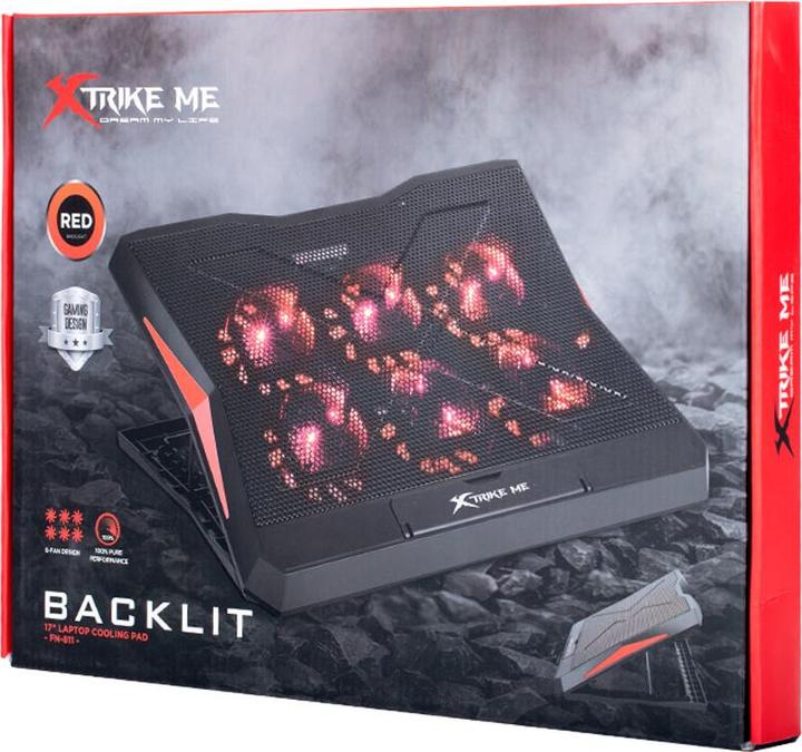 Produktbild Xtrike Me NOTEBOOK COOLER 17" FN811 BACKLIGHT