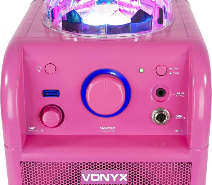Image du produit Vonyx SBS50B Speaker du parti rose (Actif)