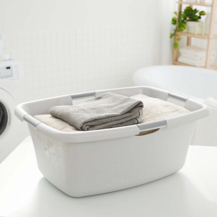 Actual product image Rotho 3-piece FLOWERS laundry tub set