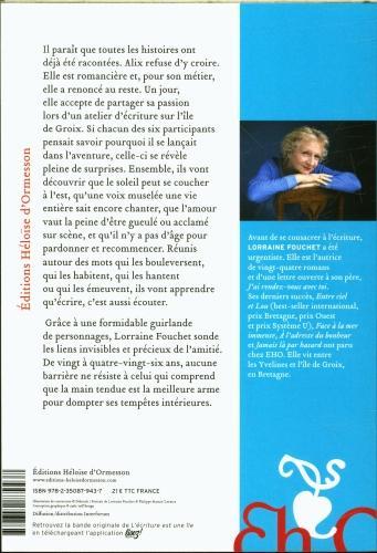 Actual product image Héloise d'Ormesson L'écriture est une île (French, Fouchet Lorraine, 2024)