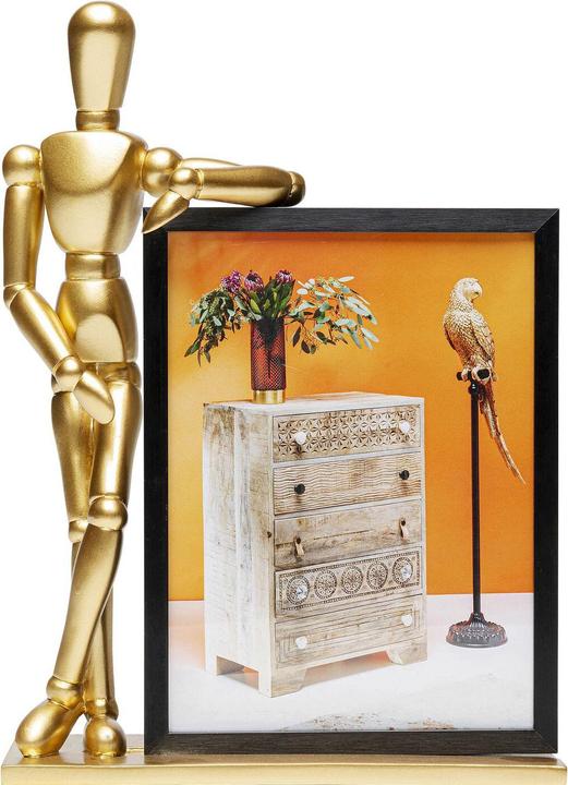 Immagine prodotto Kare Design Cornice per quadri Proudly Oro/Nero, 16 x 21 cm (16 x 21 cm)
