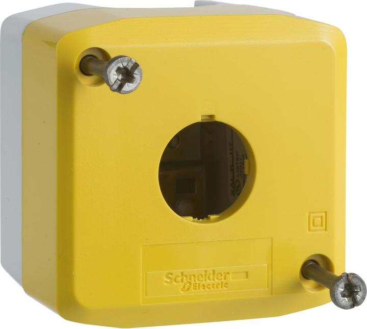 Actual product image Schneider Electric 1 Drucktaster-Gehäuse, leer, ohne Gitter, Pin und Kabelschuh