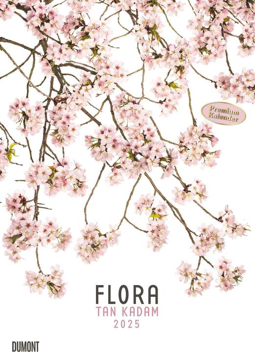 Produktbild Flora 2025 - Blumen-Kalender von DUMONT- Foto-Kunst von Tan Kadam - Poster-Format 50 x 70 cm (50 x 70 cm, Harter Einband, Deutsch)