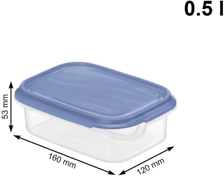 Actual product image Rotho Rondo food storage jar 0.5 litre e.b (0.50 l)
