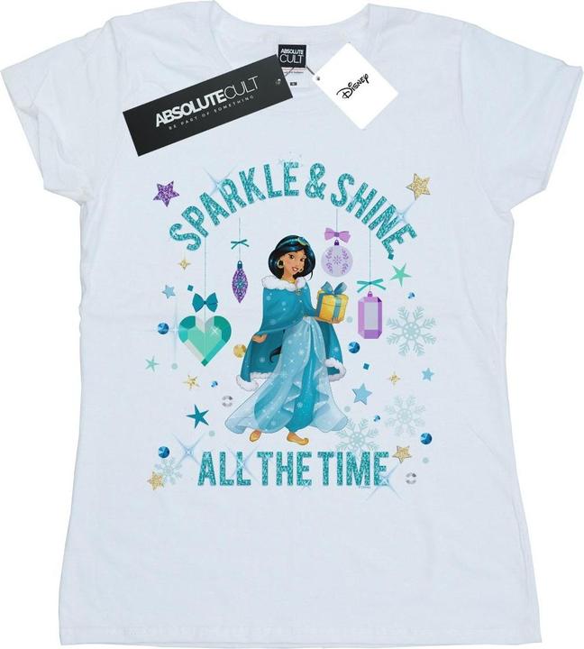 Immagine prodotto Disney Princess Jasmine Sparkle And Shine Maglietta Donna (XL)