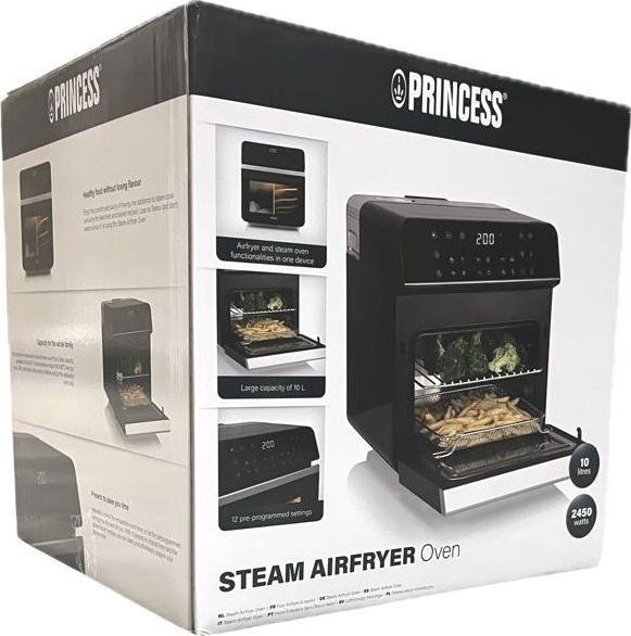 Actual product image Princess 01.182085.01.001 Hot air fryer 1550W Temperature preselection, timer function, hot air radio