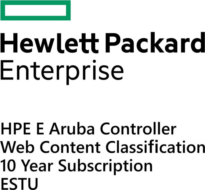 Produktbild HPE E Aruba Controller Web Content Classification 10 Year Subscription E-STU (1 Geräte)